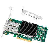 魔羯 MOGE MC2269 PCIEx8服务器网卡  PCI-E双口万兆光纤网卡INTEL82599ES芯片服务器光纤网卡