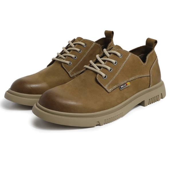 belle 百丽 6wy01am0 男款工装皮鞋