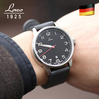 LACO 朗坤 国防军系列 850012 男士自动机械手表