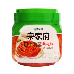 清净园 韩国宗家府桶装泡菜 1.2kg