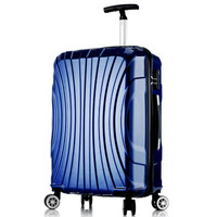 贝尔贝拉（B.L.B.L）拉杆箱女旅行箱28英寸轻盈行李箱男万向轮密码箱 蓝色