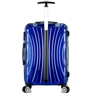 贝尔贝拉（B.L.B.L）拉杆箱女旅行箱20英寸轻盈行李箱男万向轮登机箱 蓝色