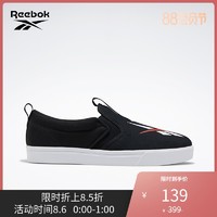 Reebok锐步官方 ROYAL VULC SLIP ON男女低帮休闲鞋FX3416 *3件