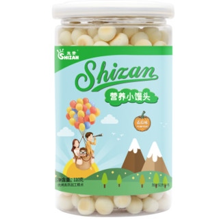 SHIZAN 施赞 营养小馒头 烘培辅食饼干 奶豆 儿童零食 南瓜味 110g *6件