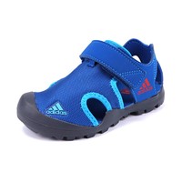 考拉海购黑卡会员：adidas kids阿迪达斯2020夏季 男小童3-6岁 网面透气 运动沙滩鞋 凉鞋BC0703 *2件