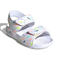 adidas kids阿迪达斯2020新款 2-4岁 女婴童露趾运动鞋 魔术贴 沙滩鞋F34793 *2件