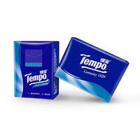 得宝（Tempo）无香手帕纸 4层7张36包 纸巾纸品四层加厚便携小包餐巾纸 *2件
