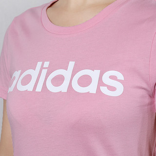 adidas NEO W CE TEE 女子运动T恤 DW7945 活力粉色 L