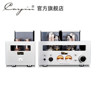 凯音（Cayin） Cayin HA-300凯音斯巴克胆机分体式真空管耳机功率放大器 银色