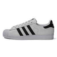 adidas 阿迪达斯 Superstar系列 男子运动板鞋 CM8077 白色/黑色 40