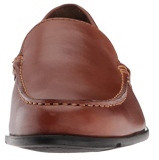 ROCKPORT 乐步 Classic Lite 男士真皮休闲鞋 Cognac (Dark Brown) US 7