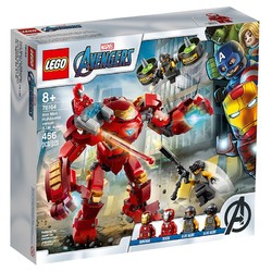 LEGO 乐高 超级英雄系列 76164 钢铁侠反浩克装甲大战