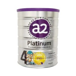a2 艾尔 紫白金儿童配方奶粉4段4岁-8岁 900g/罐