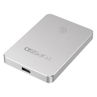 天硕（TOPSSD）专业级CFexpress存储卡USB3.1 Type-C高速读卡器 浅灰色
