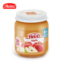 Heinz 亨氏 婴幼儿果泥 110g 苹果味 *3件