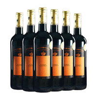 圣侯爵（DIVIN MARQUIS）百年酒庄 法国原瓶原装进口14度红酒整箱 拉克斯特干红葡萄酒750ml*6支