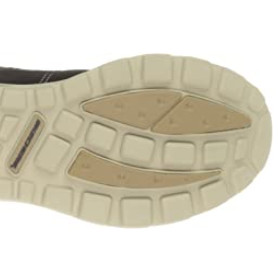 SKECHERS 斯凯奇 Relaxed Fit Memory Foam Superior-Tevin Oxford 男士系带休闲牛津鞋 Chocolate US7.5