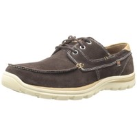 SKECHERS 斯凯奇 Relaxed Fit Memory Foam Superior-Tevin Oxford 男士系带休闲牛津鞋 Chocolate US7.5