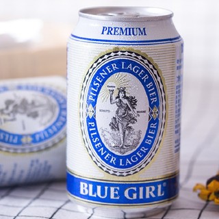 BLUE GIRL 蓝妹 德国工艺进口啤酒 330ml*24听