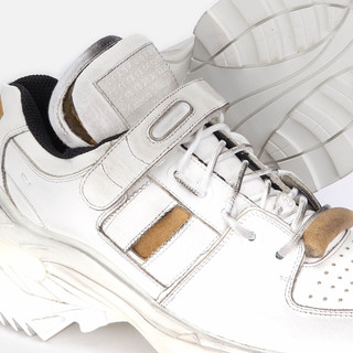 Maison Margiela Artisanal系列系带有跟男士休闲鞋户外鞋 White/Black UK 7 