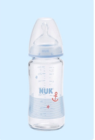 NUK 宽口径玻璃奶瓶 120ml