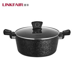 LINKFAIR 凌丰 LFDTG-PC24SC 浦彩系列 双耳汤锅 4.2L  *3件