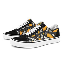 VANS 范斯 Old Skool VN0A4U3BWTX 板鞋 黑色/彩色 37