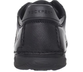 ROCKPORT 乐步 Rocsports Lite Bike Toe 男士系带真皮休闲鞋 Black UK 7.5