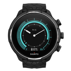 颂拓（SUUNTO）芬兰进口Suunto 9多功能北斗GPS智能光电腕表钛合金旗舰版SS050149000