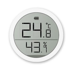 京东京造 温湿度计 室内办公家用婴儿房壁挂桌面电子温湿度计 高精度传感器 *2件