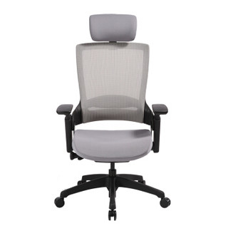 永艺/UE 电脑椅 人体工学椅可躺 网布撑腰办公椅子老板椅 mellet 灰网黑框-十年质保