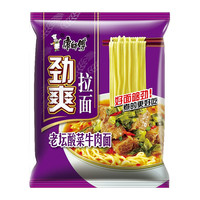 康师傅 劲爽酸菜牛肉袋面 10袋装