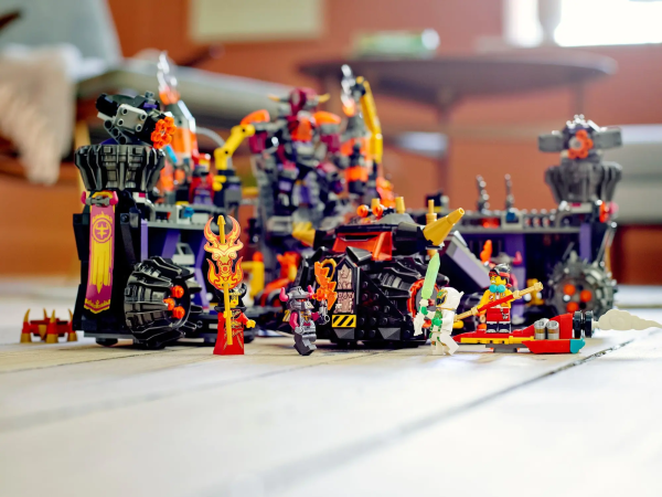 lego乐高悟空小侠系列80016牛魔王烈火基地