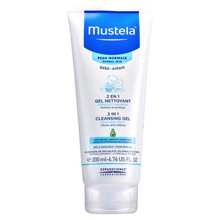 Mustela 妙思乐 儿童洗发沐浴露二合一 200ml *2件