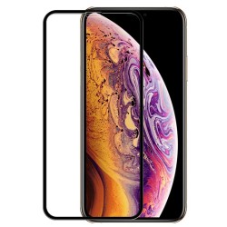 iphone11钢化膜全屏覆盖苹果11Pro全身6S不包边8P黑白边框XR专用Xmax防指纹超清Plus屏保玻璃X无白边手机贴膜