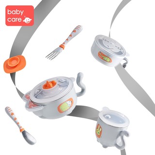 babycare 宝宝注水保温碗勺套装