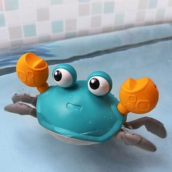 甄萌   抖音同款沙滩大螃蟹洗澡玩具 浅蓝色