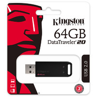 6日0点：金士顿U盘 64gu盘 USB2.0 移动U盘 64g