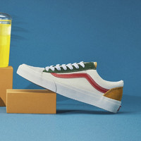 VANS 范斯 Style 36 VN0A3DZ3VZ0 板鞋运动鞋 白色/红色/绿色/橙色 36