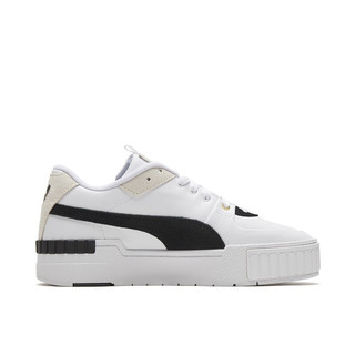 PUMA 彪马 Puma Cali 运动板鞋 373080-01 白黑灰 35.5