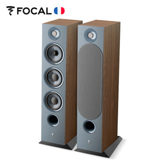 FOCAL 劲浪 CHORA 826发烧hifi音响无源高保真落地家用客厅电视音箱一对 枫木色