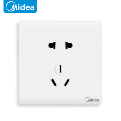 Midea 美的 86型 暗装开关 五孔插座