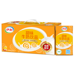 伊利甜味奶250ml24盒箱