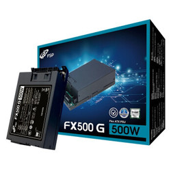 FSP 全汉 FX500 G 额定500W FLEX小1U电源（80PLUS银牌/全模组/五年质保）