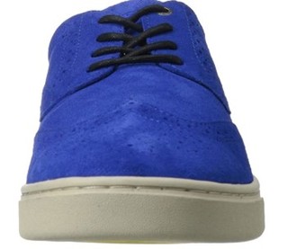 DIESEL Prime Time Wingtip 男款真皮休闲鞋 Royal Blue US 7.5