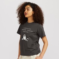 UNIQLO/优衣库 女装 (UT) Cats are Purrfect印花T恤 428418