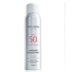 MEIFUBAO 美肤宝 清透薄防晒喷雾 SPF50+++ 50ml  *2件