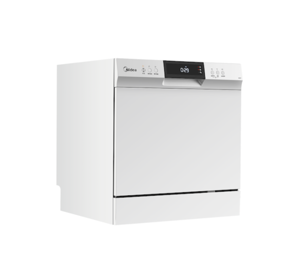 商品midea 美的 wqp8-w3802h 洗碗机 8套 白色