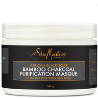 Shea Moisture 非洲黑皂竹炭发膜 354ml