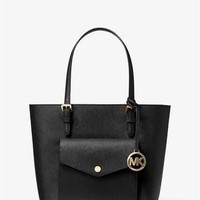 MICHAEL KORS 迈克·科尔斯 Saffiano Leather 中号托特包